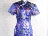 旗袍-16-中國藍短旗袍